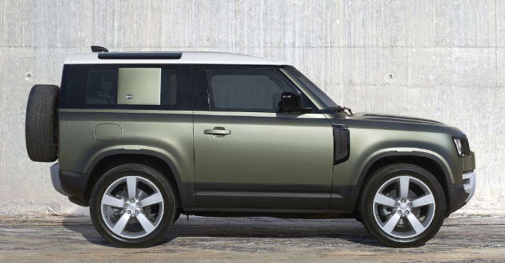 montaj parbriz range rover defender